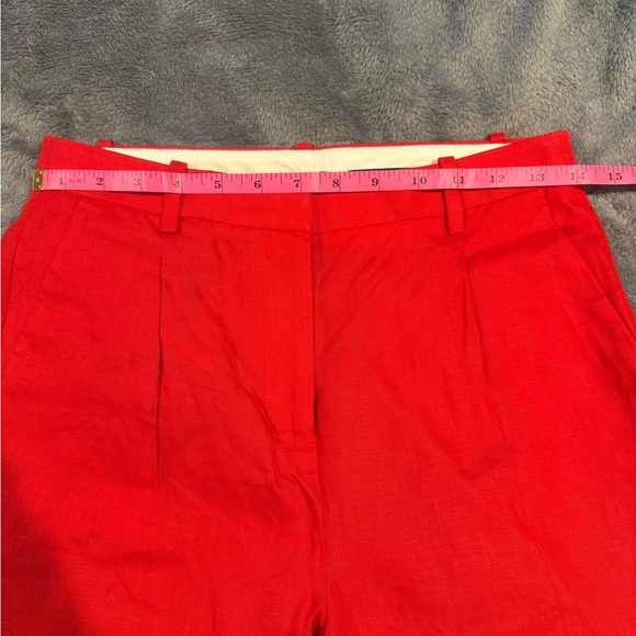 J. Crew Women's Bold Wide Leg Linen Pants - Picture 6 of 6